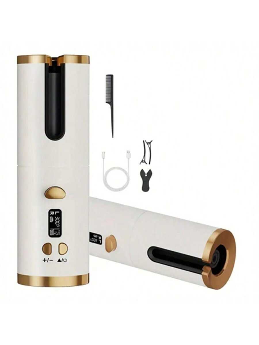 Wireless Automatic Curler Automatic Curling Stick USB Rechargeable Curling Magic Curling Stick Fully Automatic