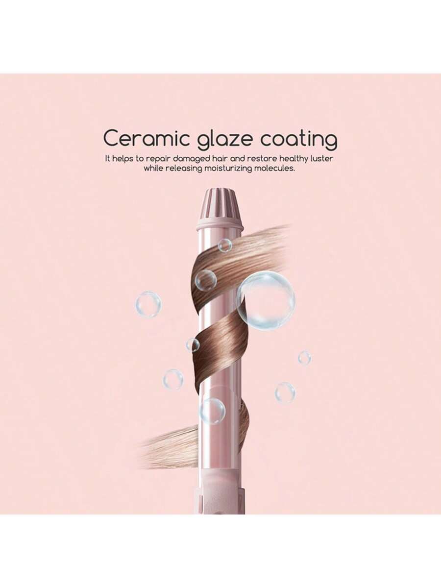 Fully Automatic Professional Rapid Heating Ceramic Curling Iron For European & American Style Curls