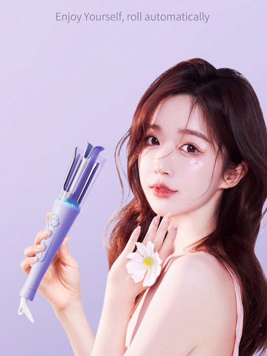 Rotating Curling Iron Hair Curling Wand Automatic Hair Curler Rotating Curling Iron