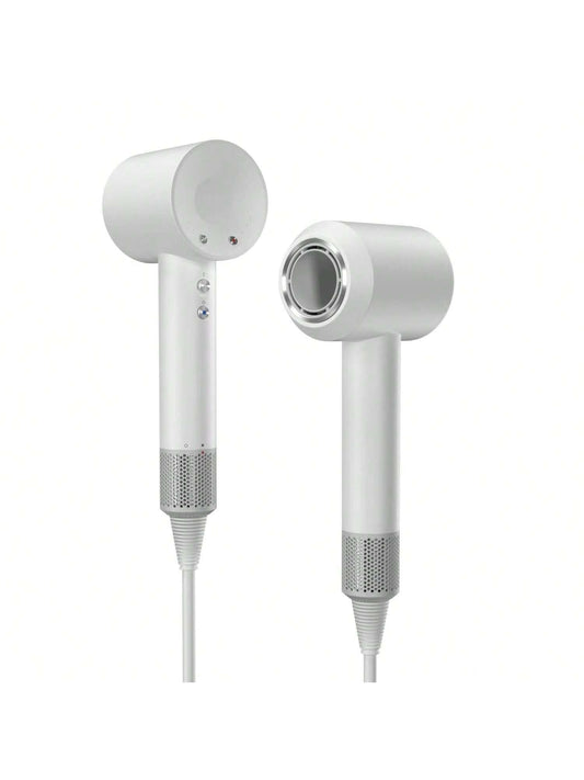 High Power Fast Drying Hair Dryer With Constant Temperature, Suitable For Home, Dormitory, Pet Grooming, Hair Salons, White Color, Portable & Quiet With Strong & Smooth Airflow