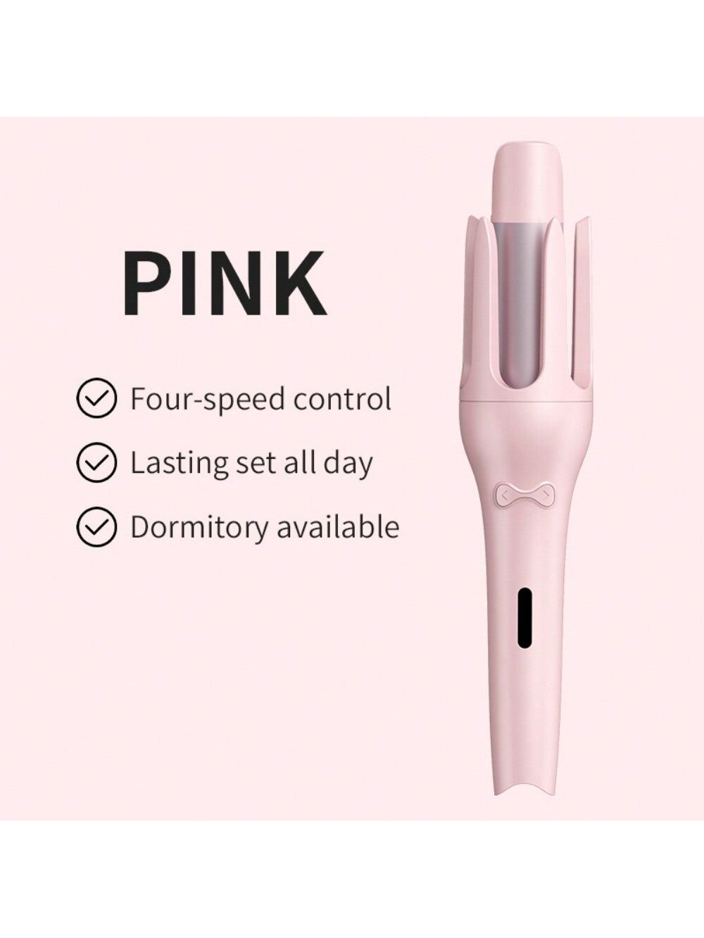 1pc Automatic Curling Iron With High Current And Negative Ion Function, Electric Hair Styling Tool Without Hair Damage