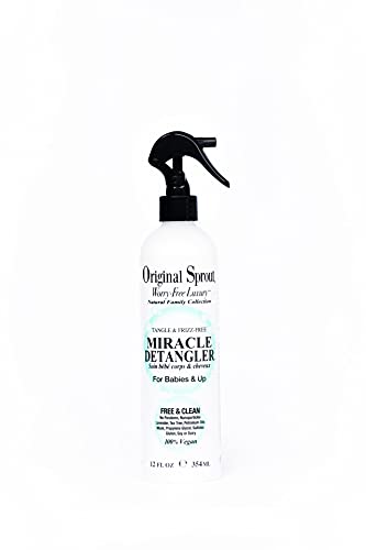 Original Sprout Miracle Detangler. Hair Moisturizer and Leave-In Conditioner Spray,12 oz