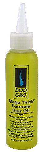 DOO GRO Mega Thick Hair Oil, 4.5 oz (Pack of 2)