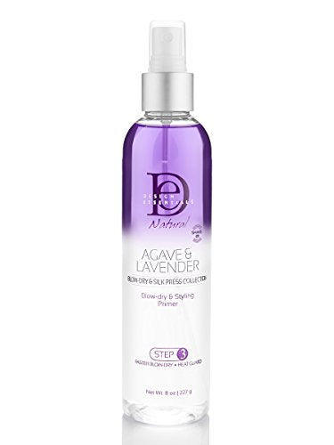 Design Essentials Agave & Lavender Moisturizing Blow-Dry & Styling Primer, 8 Ounce