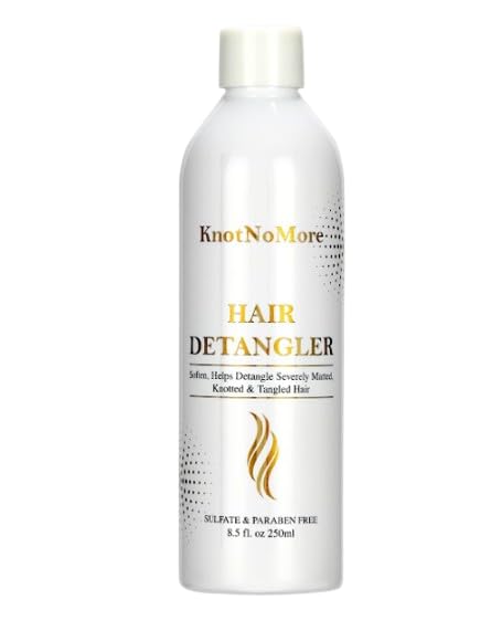 Knot No More Matted Hair Detangler for Extremely Matted Tangled Hair | Giants Hair Knots Detangler | Children & Adult Hair Detangler | Suitable For All Hair Type - Sulfate & Silicone Free