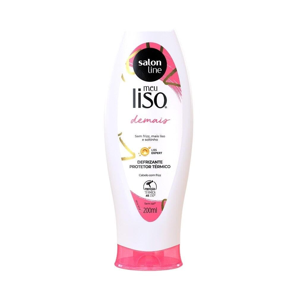Salon Line - Linha Meu Liso (Liso Demais) - Desfrizzante Protetor Termico 200 Ml - (My Straight (Too Smooth) Collection - Defrizzing Thermal Protector 6.76 Fl Oz)