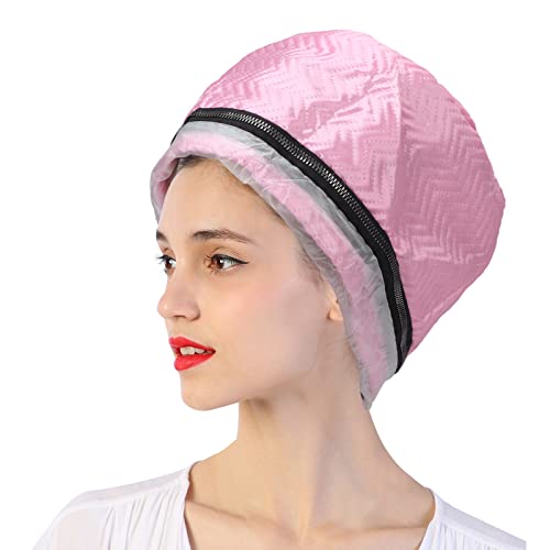 Hair Thermal Cap Hair Thermal Steamer SPA Cap Electric Hair Cap Thermal Cap Temperature Adjustable Deep Conditioning Electric Heat Cap for All Hair