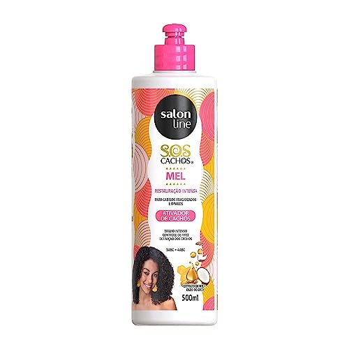 Linha Tratamento (SOS Cachos) Salon Line - Ativador De Cachos Intenso 500 Ml - (Salon Line Treatment (SOS Curls) Collection - Extreme Curl Activator 16.91 Fl Oz)