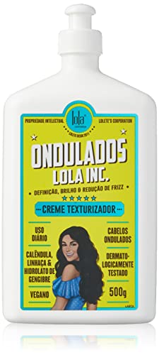 Lola Brasil - Linha Ondulados - Creme Texturizador 500 Gr - (Wavy Collection - Texturizing Cream Net 17.6 Oz)