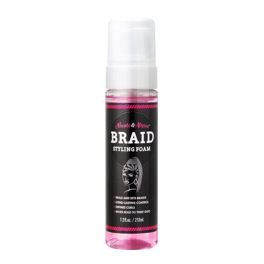 Nicole & Alyssa - Braid Styling Foam 7.2oz