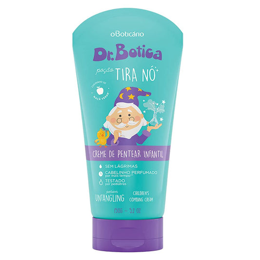 Boticario - Linha Dr Botica - Creme de Pentear Infantil Pocao Tira No 150 Gr - (Dr Botica Collection - Untying The Knot Potion Combing Cream For Kids 5.2 Fl Oz)