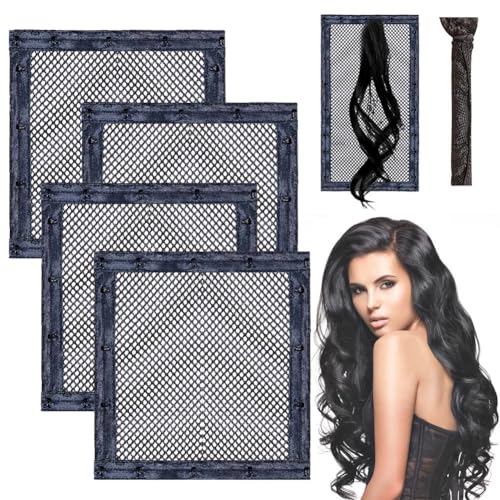 Length n Lock Hair Stretcher, Length and Lock Hair Stretcher, Length-n-Lock, Length and Lock Hair Stretcher Net for Curly Hair, Moonlit Ringlets for Curly Hair (Color : 7in*4)