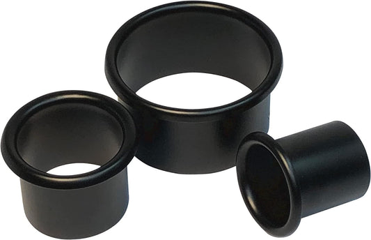 Salon Hair Styling Station Dryer Curling Hot Iron Appliance and Comb Accessories Holder Tube Package Salon Station Organizer Holder Iron Tube 3inch，2inch and 1.5inch Open End (Black)