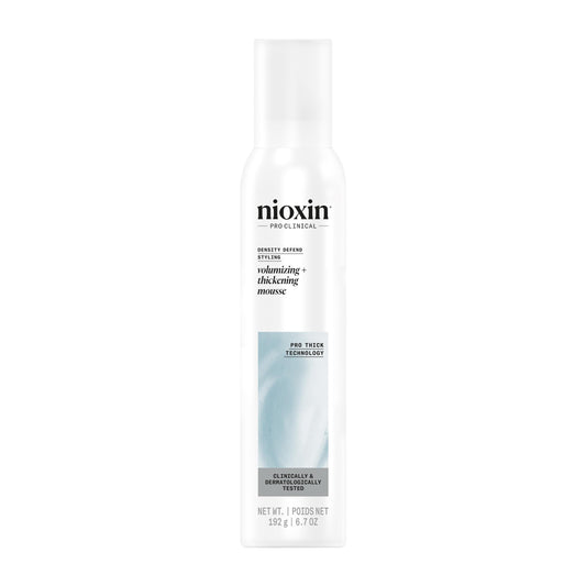 Nioxin Bodifying Foam, Hair Thickening Mousse for Thinning Hair, 6.7 oz