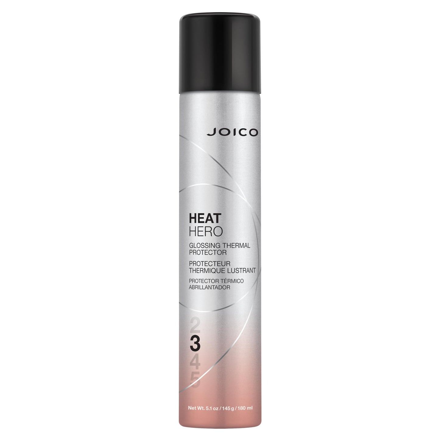 Joico Heat Hero Glossing Thermal Protector | For Most Hair Types | Thermal Heat & Humidity Protection | Reduce Split Ends | Boost Shine | Paraben & Sulfate Free | 180ml