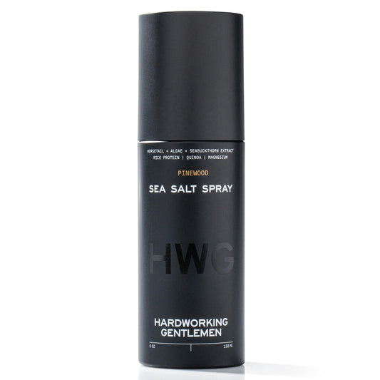 Hardworking Gentlemen - Texturizing Hair Sea Salt Spray - Water based Hair Product for Men - Adds Volume & Texture for professional natural hair styling
