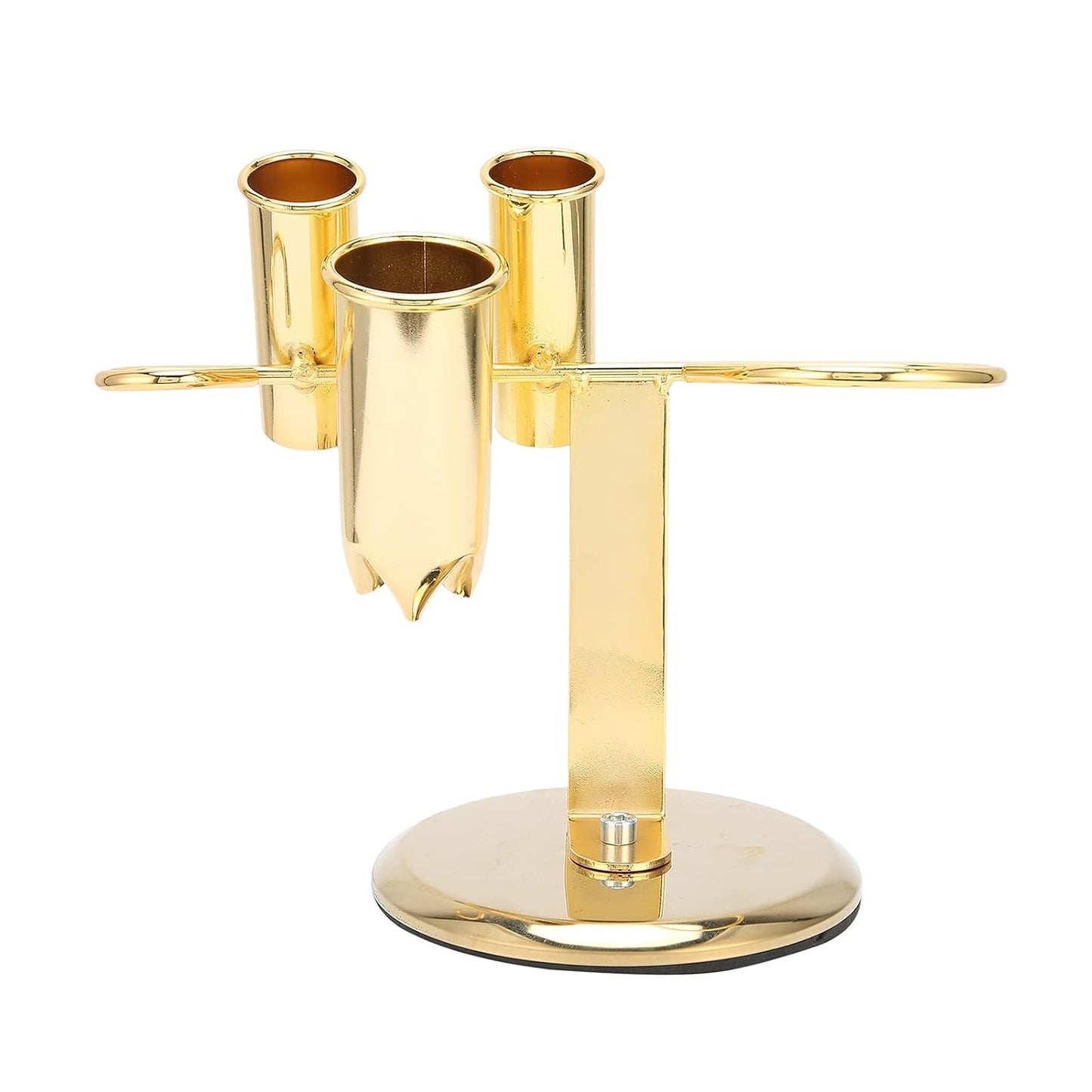 Hair Dryer Holder, Hair Care Styling Tool Organizing Storage Bracket for Hair Dryer, Flat Iron, Curling Wand, Hair Straighteners, Brushes(Gold)