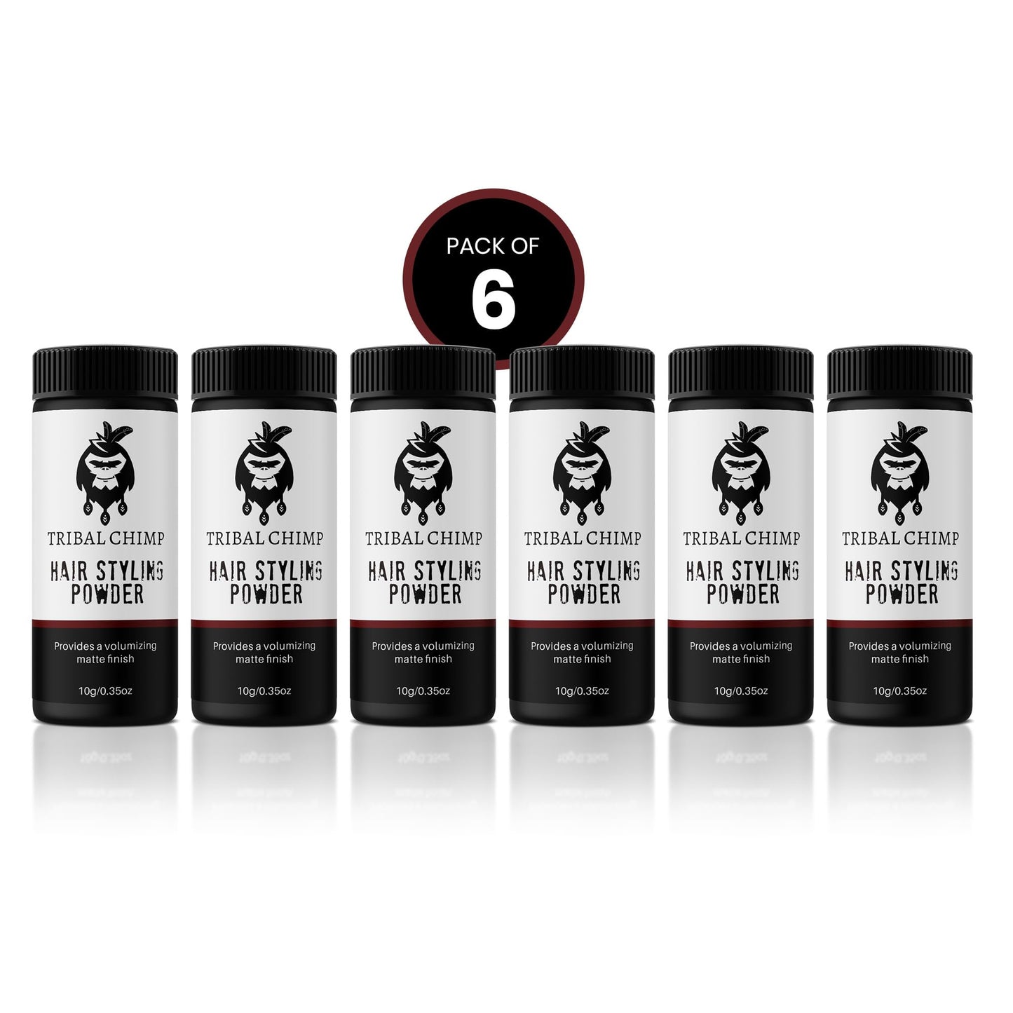 Tribal Chimp - Hair Styling Powder - 6 PC Set
