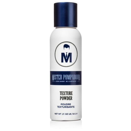 Mister Pompadour Texture Powder | Dry Volumizing Powder for Men and Women | Instant Volume for Fine, Straight, Thin or Thinning Hair | Natural Ingredients | Invisible and No-Scent Hold
