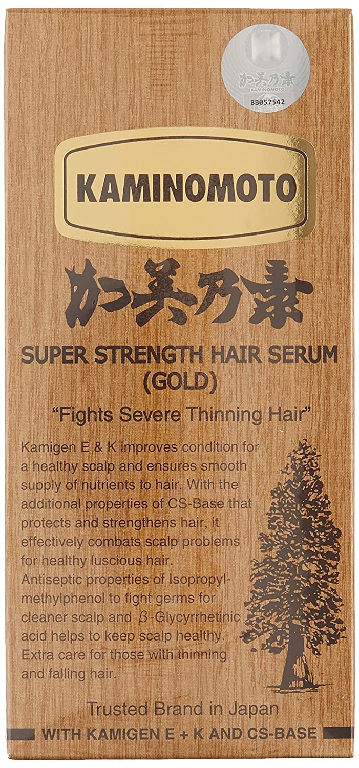 New KAMINOMOTO Super Strength Hair Tonic SERUM Gold 150ML Japan Bestselling Hair Loss