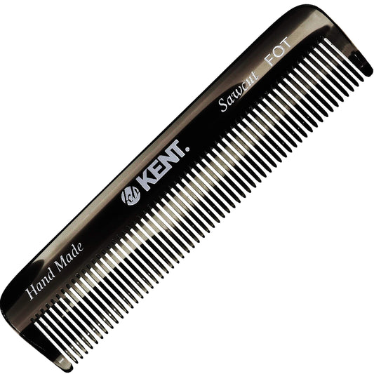Kent FOT G Fine Tooth Comb Beard Comb - 4.5" Handmade Pocket Comb Travel Comb Hair Comb for Men - Styling Comb Small Comb for Fine or Thinning Hair, Mustache and Beard Care Kent Comb Beard Kit