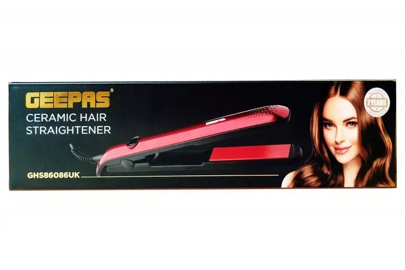 GEEPAS: CERAMIC HAIR STRAIGHTNER (GHS86086UK)