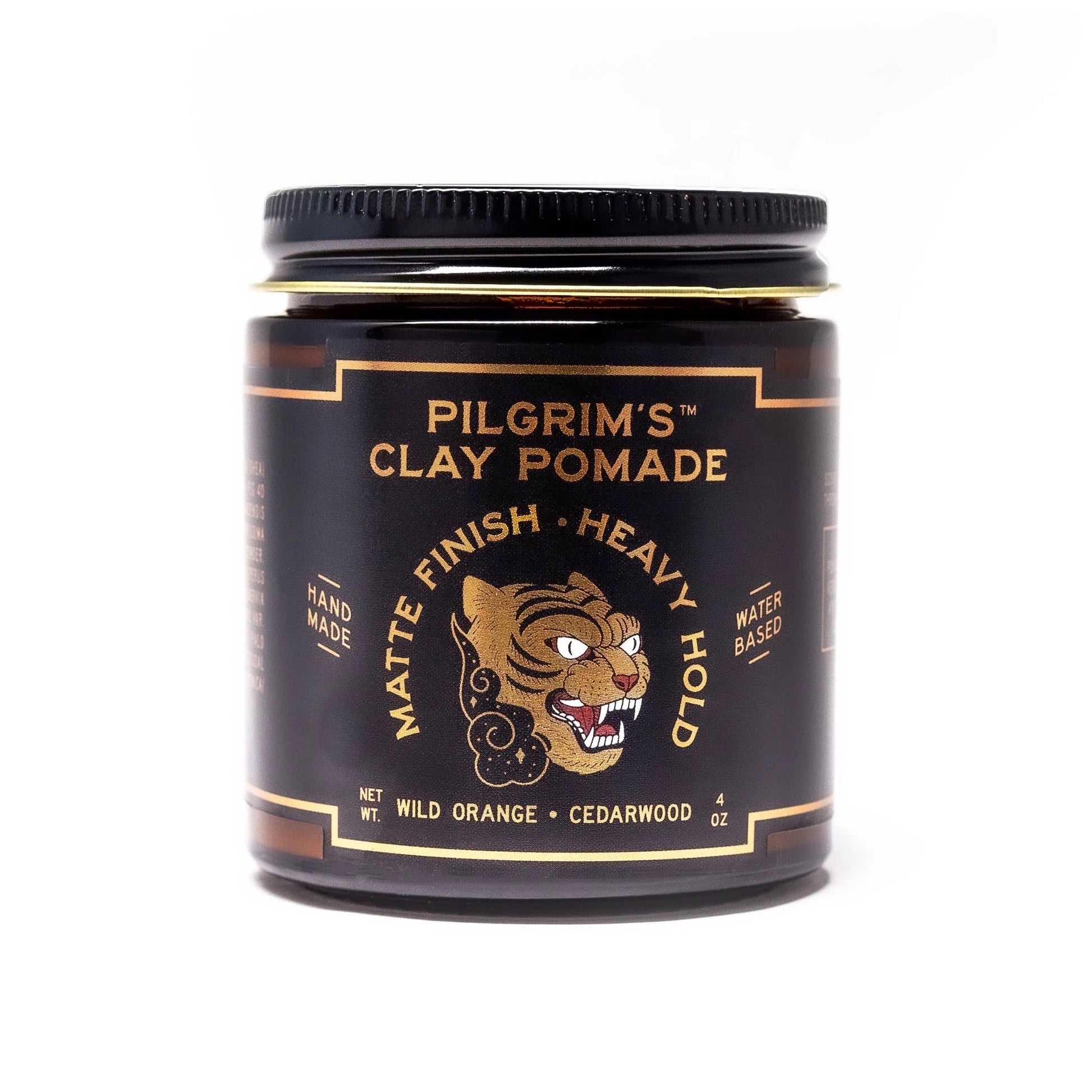 Brooklyn Grooming Pilgrim's Clay Pomade Wild Orange & Cedarwood
