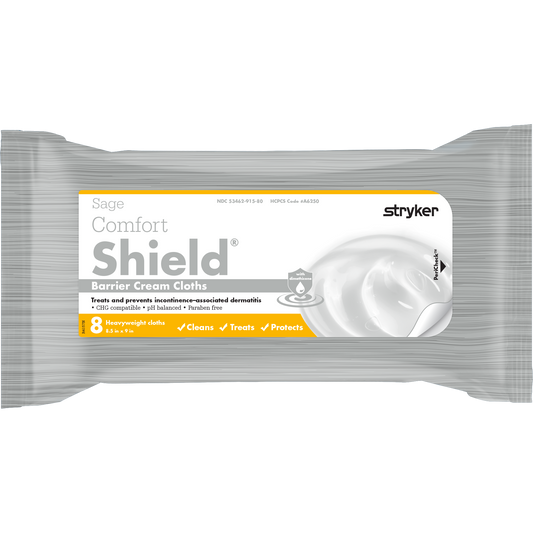 Sage Comfort Shield Barrier Cream Cloths | Pack of 8