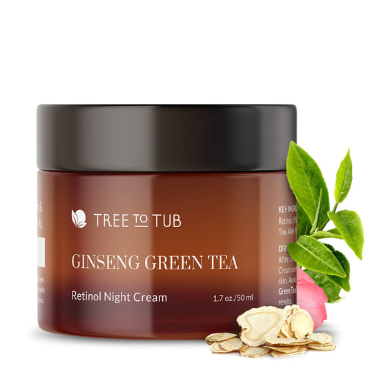 Ginseng & Green Tea Anti-Aging Retinol Night Cream