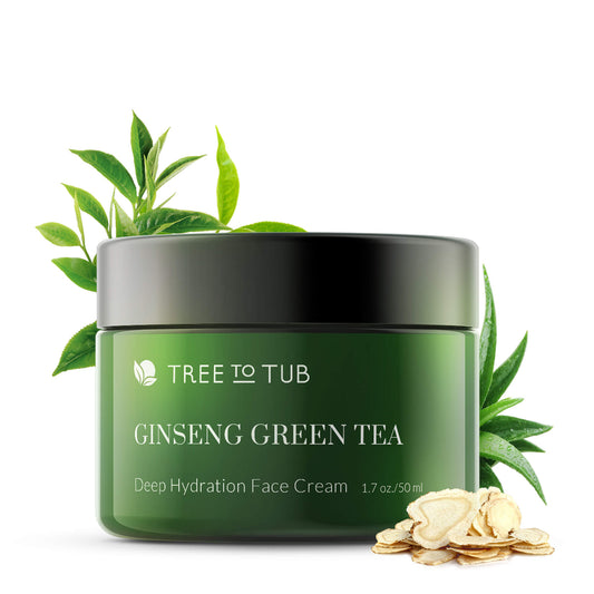 Daily Deep Hydration Ginseng Green Tea Moisturizer for Face