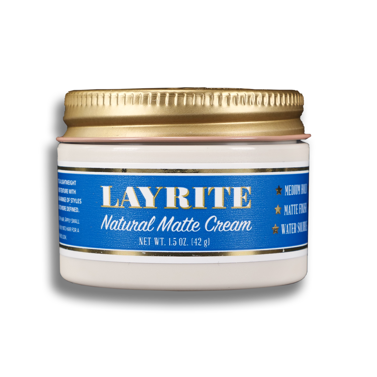 Layrite Natural Matte Cream Pomade - 42g