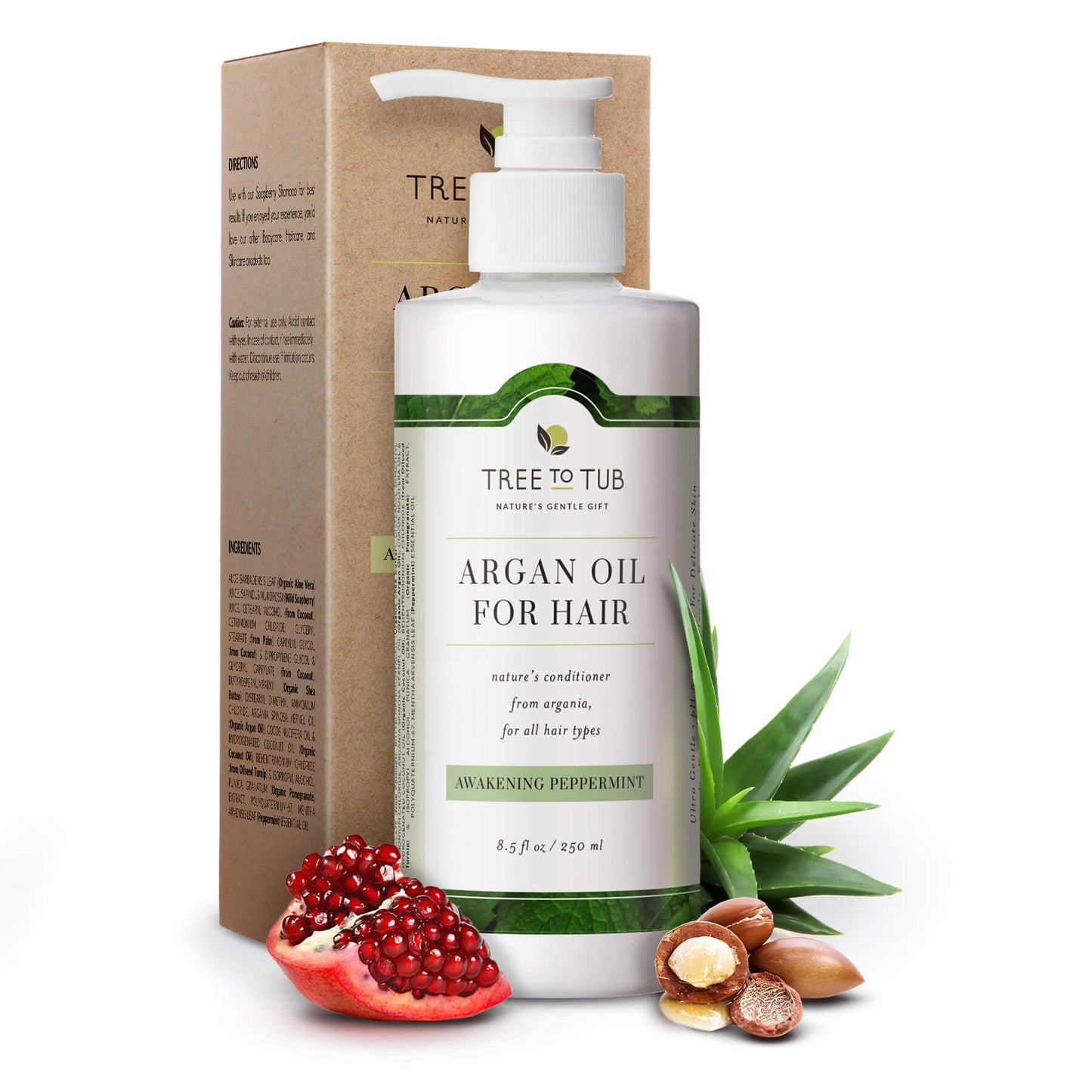 Refreshing Peppermint Argan Oil Conditioner