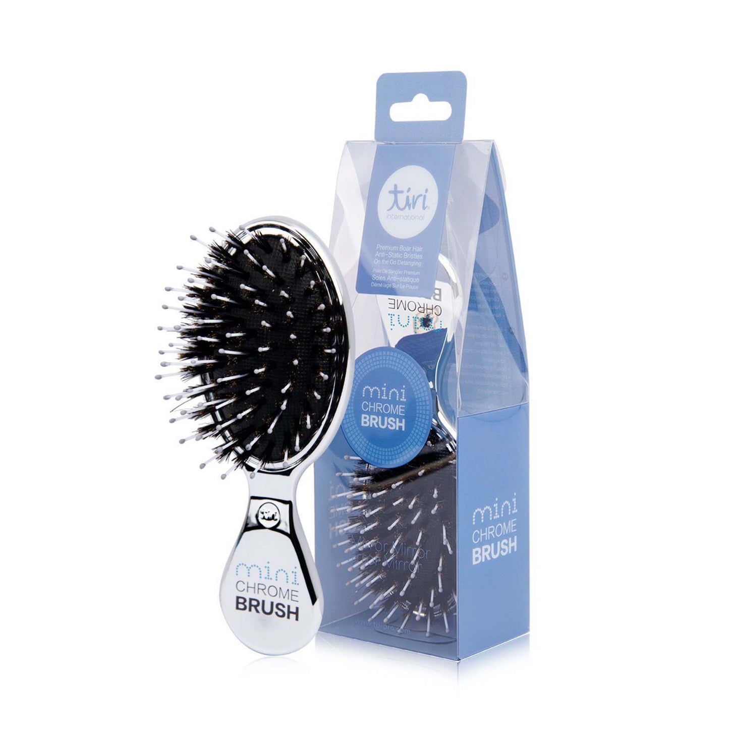 Mini Boar Bristle Hair Brush