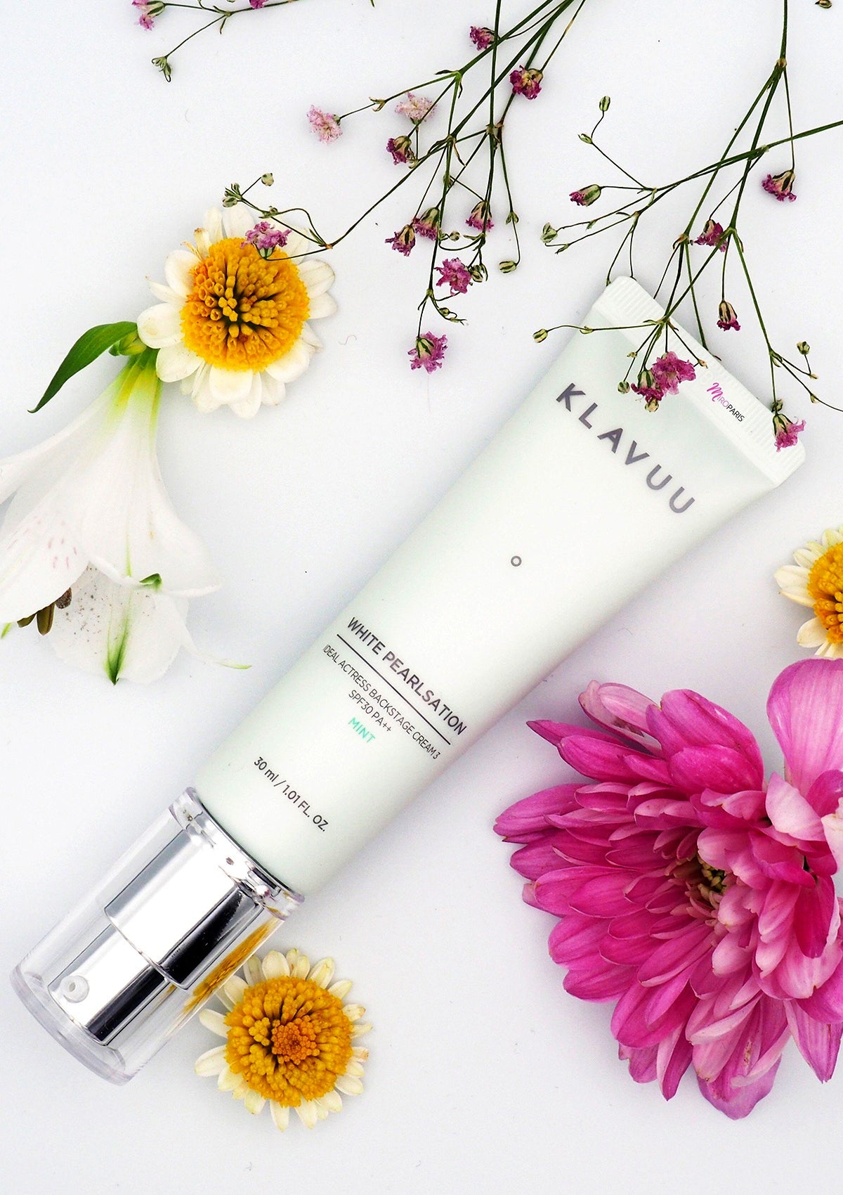 [KLAVUU] White Pearlisation Ideal Actress Backstage Cream (Mint) 30ml