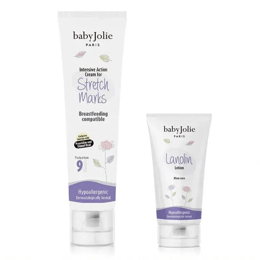 Baby Jolie - Mom Care Stretch Marks Intensive Action & Lanolin Bundle
