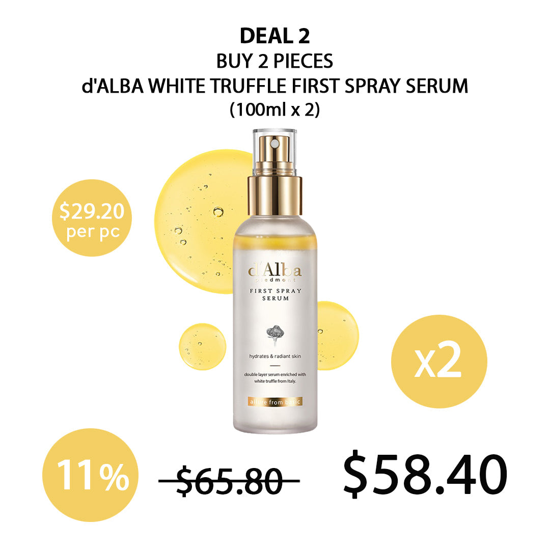 [D'ALBA] First Spray Serum 50ml | 100ml