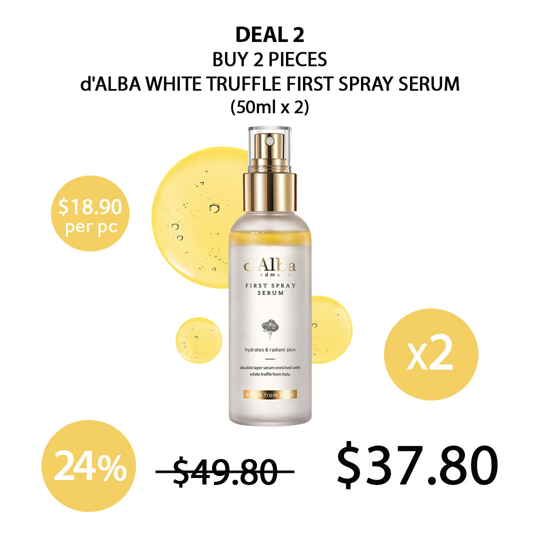 [D'ALBA] First Spray Serum 50ml | 100ml