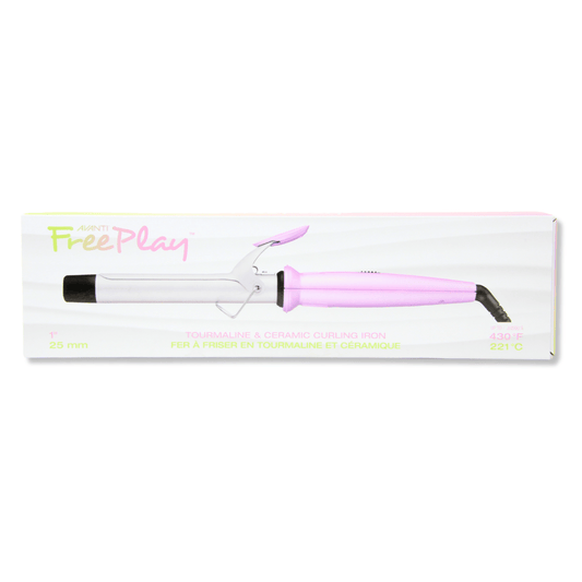 Freeplay Tourmaline and Ceramic Curling Iron
