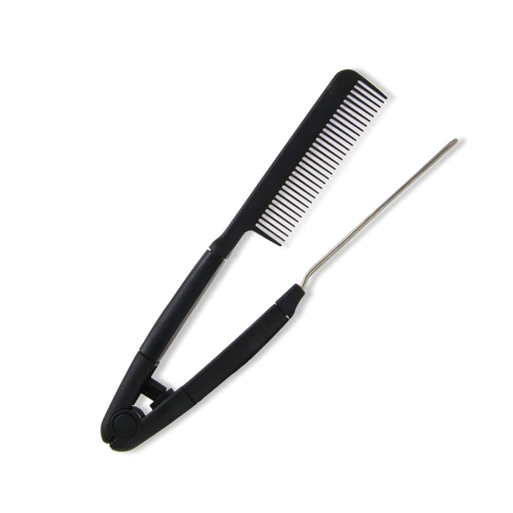 Straightening Comb For Hair with a Grip