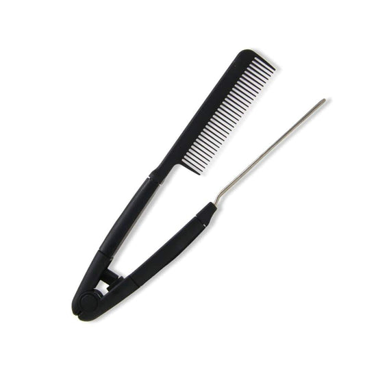 Straightening Comb For Hair with a Grip