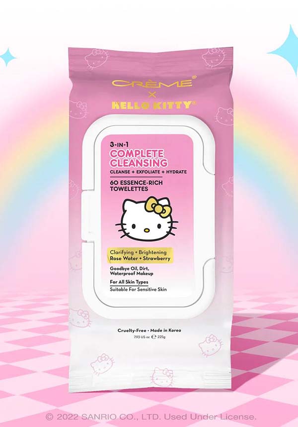 Hello Kitty 3-In-1 Complete | CLEANSING TOWELETTES