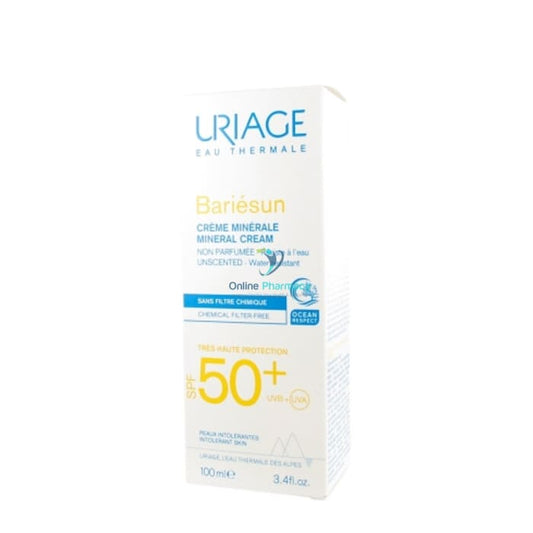 Uriage Bariesun Mineral Cream SPF50+ Allergic Skin 100ml