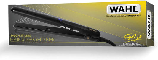 WAHL Afro Hair Straightener Black - Ceramic Plates for Smooth and Frizz-free Finish, Variable Heat and Auto Shut Off | Ideal for Professional and Home Use