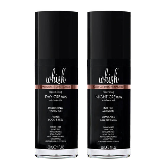 DAY AND NIGHT BAKUCHIOL SKIN CARE BUNDLE - SAVE 20%